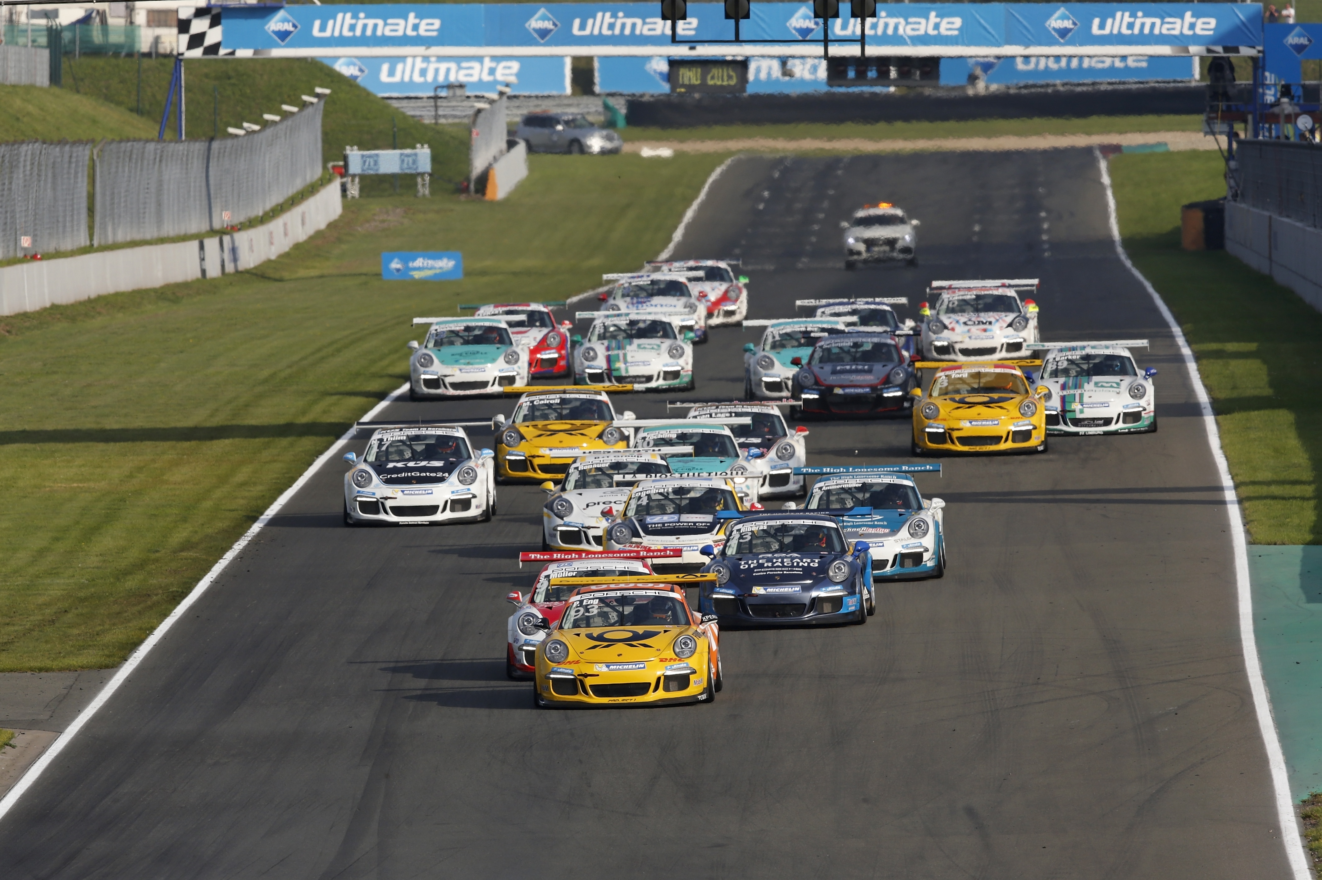 Start: Porsche Carrera Cup Deutschland - 07 Oschersleben 2015